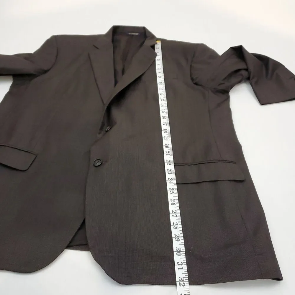 Brooks Brothers Golden Fleece Madison Full Canvas Wool Blazer 48R VBC Italian